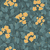Dutch Wallcoverings FC Lina- Henni Turquoise - 55015