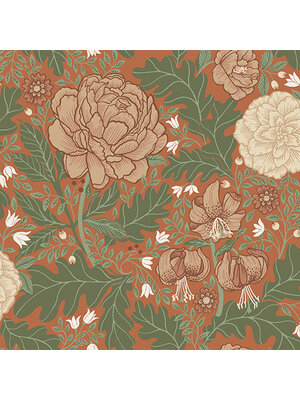 Dutch Wallcoverings FC Ekbacka- Camille Red - 14004
