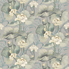 Dutch Wallcoverings FC Designology- Waterlily Silver - DE01736
