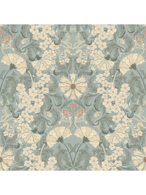 Dutch Wallcoverings FC Hjärterum- Öjvind lichtblauw - 83115