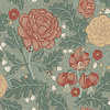 Dutch Wallcoverings FC Ekbacka- Camille Green/Blue - 14002