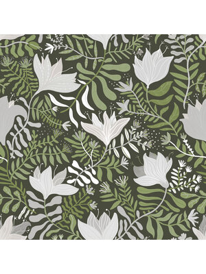 Dutch Wallcoverings FC Lina- Brita Green - 55008 Dutch Wallcoverings FC Lina- Brita Green - 55008