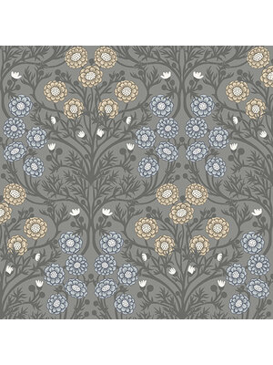 Dutch Wallcoverings FC Ekbacka- Bellis Grey - 14016