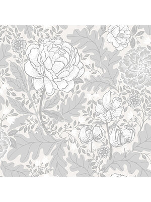 Dutch Wallcoverings FC Ekbacka- Camille Grey - 14000
