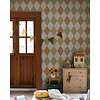 Dutch Wallcoverings FC Langtan- Kalas Yellow/red/green - 63027