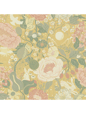 Dutch Wallcoverings FC Langtan- Växa Yellow - 63014