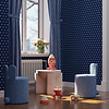 Dutch Wallcoverings FC Joy- sterren blauw/wit - 72132