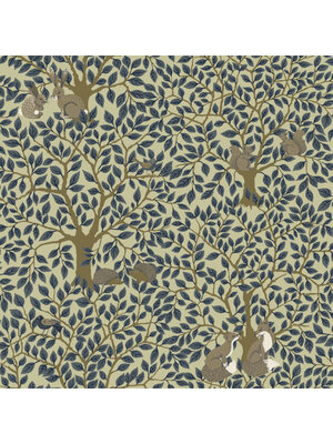 Dutch Wallcoverings FC Gronhaga- Per Blue - 44113