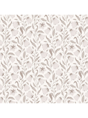 Dutch Wallcoverings FC Klara & Tove- Blåklocka White - 26012