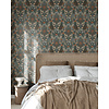 Dutch Wallcoverings FC Klara & Tove- Äng Black/dark blue - 26005