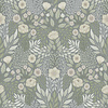Dutch Wallcoverings FC Klara & Tove- Äng Green - 26019