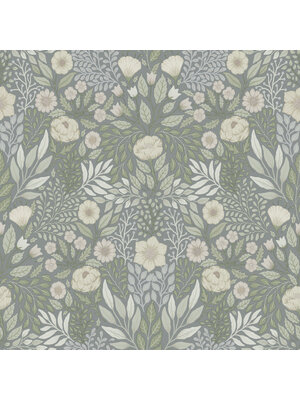 Dutch Wallcoverings FC Klara & Tove- Äng Green - 26019