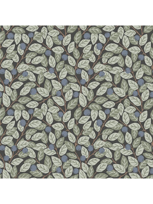 Dutch Wallcoverings FC Klara & Tove- Blåbär small Dark blue - 26028
