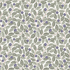 Dutch Wallcoverings FC Klara & Tove- Blåbär small Blue/white - 26027