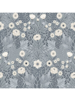 Dutch Wallcoverings FC Klara & Tove- Äng Blue - 26003