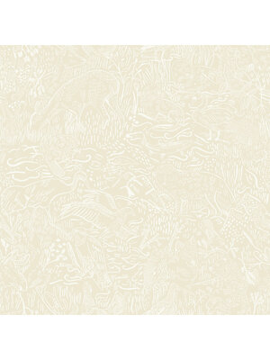 Dutch Wallcoverings FC Klara & Tove- Landskapsdjur Yellow - 26030