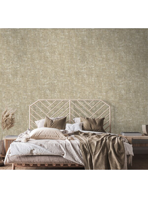 Dutch Wallcoverings FC Khalili- Brindle Bead Taupe/Gold - 99401