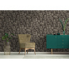 Dutch Wallcoverings FC Khalili- Brindle Flock Black - 99406