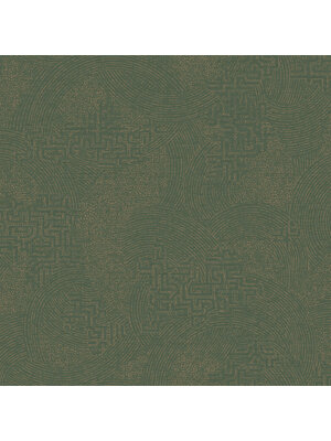 Dutch Wallcoverings FC Sahara- Richat Emerald Green - 66028