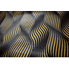 Dutch Wallcoverings FC New Tekko golf zwart/goud - 20044
