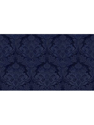 Dutch Wallcoverings FC New Tekko medaillon blauw - 20004