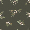 Dutch Wallcoverings FC Rosenlycka- Rosehip Black - 43115