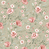 Dutch Wallcoverings FC Rosenlycka- Garden Flowers Green - 43119