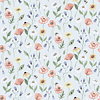 Dutch Wallcoverings FC Rosenlycka- Flowers Blue - 43104
