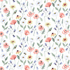 Dutch Wallcoverings FC Rosenlycka- Flowers Clear - 43102