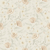 Dutch Wallcoverings FC Rosenlycka- Garden Flowers Neutral - 43116