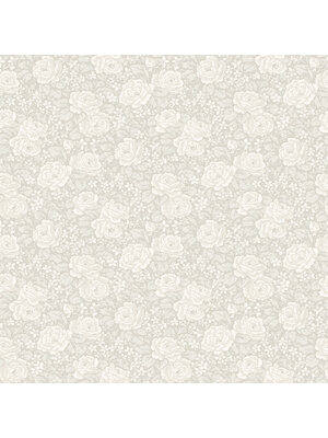 Dutch Wallcoverings FC Rosenlycka- Roses Cream - 43133