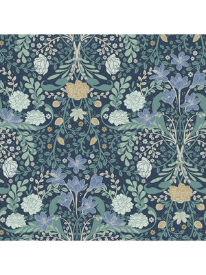 Dutch Wallcoverings FC Sunnano- Frösö Blue - 24101