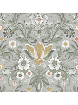 Dutch Wallcoverings FC Sunnano- Östanskär Beige/yellow - 24113