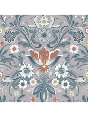 Dutch Wallcoverings FC Sunnano- Östanskär Beige/blue - 24110