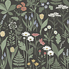 Dutch Wallcoverings FC Ortagard- Elsa Black - 92103