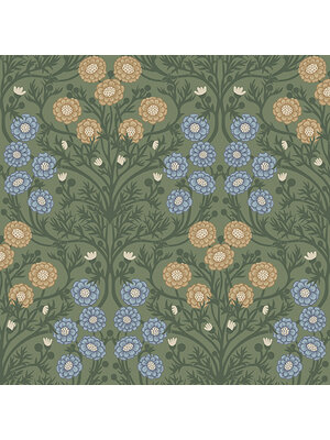Dutch Wallcoverings FC Ekbacka- Bellis Green - 14019