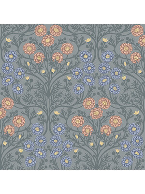 Dutch Wallcoverings FC Ekbacka- Bellis Grey - 14020