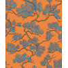 Dutch Wallcoverings Wall Fabric/Bs1 Pine Tree Orange - Oranje