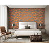Dutch Wallcoverings Wall Fabric/Bs1 Pine Tree Orange - Oranje