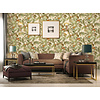 Dutch Wallcoverings Wallstitch/Bs1 Bird Of Paradise Grn - Groen