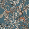 Dutch Wallcoverings Wallstitch/Bs1 Bird Of Paradise Blu - Blauw Dutch Wallcoverings Wallstitch/Bs1 Bird Of Paradise Blu - Blauw