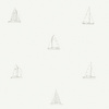 Dutch Wallcoverings FC Joy- zeilboten wit/grijs - 72044