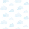 Dutch Wallcoverings FC Joy- wolken wit/blauw - 72107