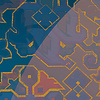 Noordwand Komar Dots Behangcirkel Ornament - D1-045 Noordwand Komar Dots Behangcirkel Ornament - D1-045