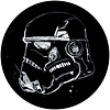 Noordwand Komar Dots Behangcirkel Star Wars - Ink Stormtrooper - DD1-022