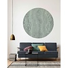 Komar Dots; Komar Home Behangcirkel Green Marble - D1-008 Komar Dots; Komar Home Behangcirkel Green Marble - D1-008