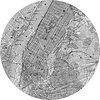 Komar Dots; Komar Home Behangcirkel Map - D1-056