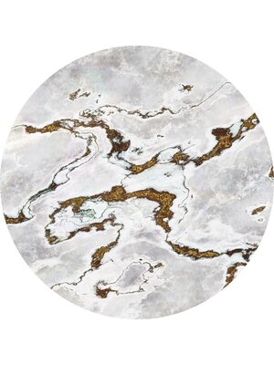 Komar Dots; Komar Home Behangcirkel Marble Vibe - D1-048
