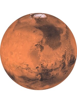 Komar Dots; Komar Home Behangcirkel Mars - D1-018