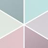 Komar Dots; Komar Home Behangcirkel Pastel Deluxe - D1-012 Komar Dots; Komar Home Behangcirkel Pastel Deluxe - D1-012